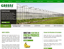 Tablet Screenshot of greensfarmtech.com
